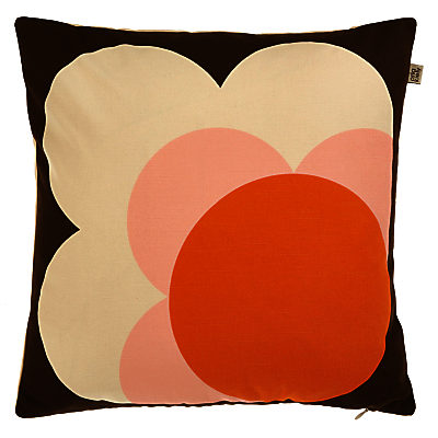 Orla Kiely Single Bigspot Flower Reversible Cushion Nutmeg Orla Kiely Single Bigspot Flower Reversible Cushion Nutmeg